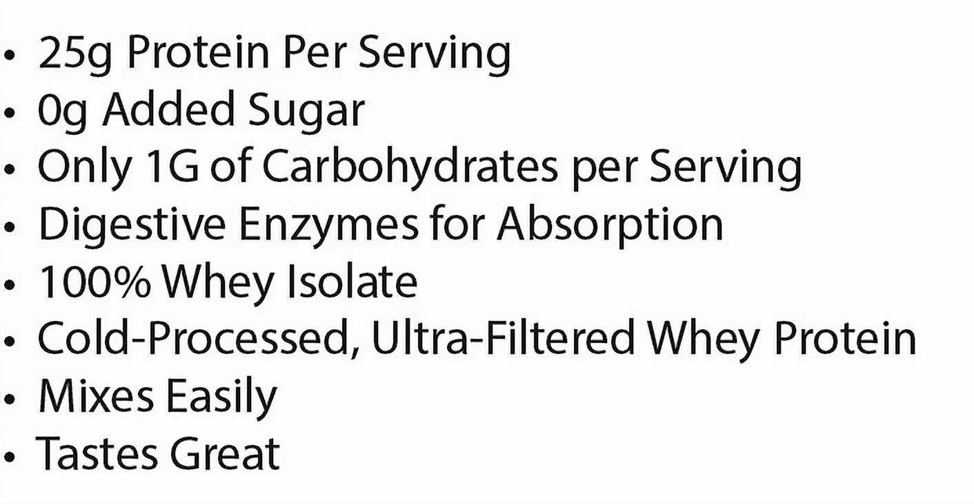 Premium Whey Protein Isolat – Hochreines Eiweißpulver für Muskelaufbau und Regeneration