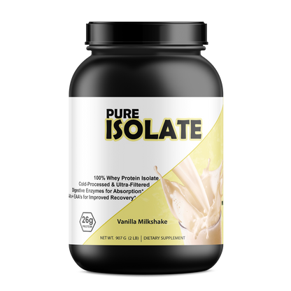 Premium Whey Protein Isolat – Hochreines Eiweißpulver für Muskelaufbau und Regeneration