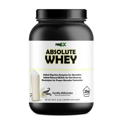 Absolute Whey Protein Vanille – Hochwertiges Eiweißpulver für Muskelaufbau und Regeneration