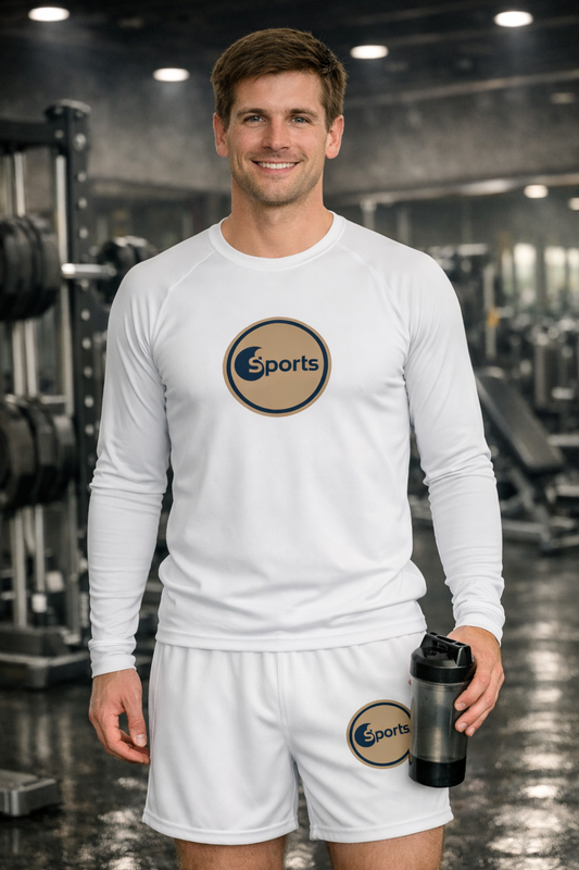 Sportbekleidung Herren Set – Sporthose & Longsleeve Bundle für Fitness, Running & Training