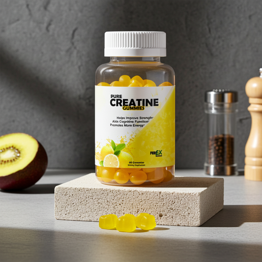 Creatin Gummies Pure Creatine – Fruchtgummis für Kraft, Leistung & Performance, Kreatin Supplement ohne Pulver, Creatine Monohydrat Gummies für Muskelaufbau & Ausdauer, Fitness Supplement
