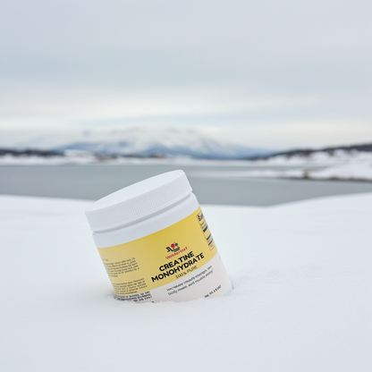 Creatin Monohydrat Pulver – Hochdosiertes Kreatin für Kraft, Muskelaufbau und Leistung