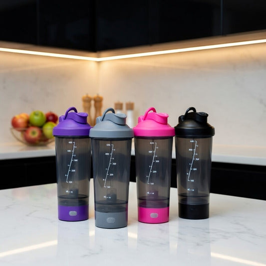 Elektrischer Protein Shaker USB Wiederaufladbar – Automatischer Mixing Cup für Proteinshakes, Pre-Workout & Supplements, Elektrischer Shaker Flasche Herren Damen, Gym Zubehör