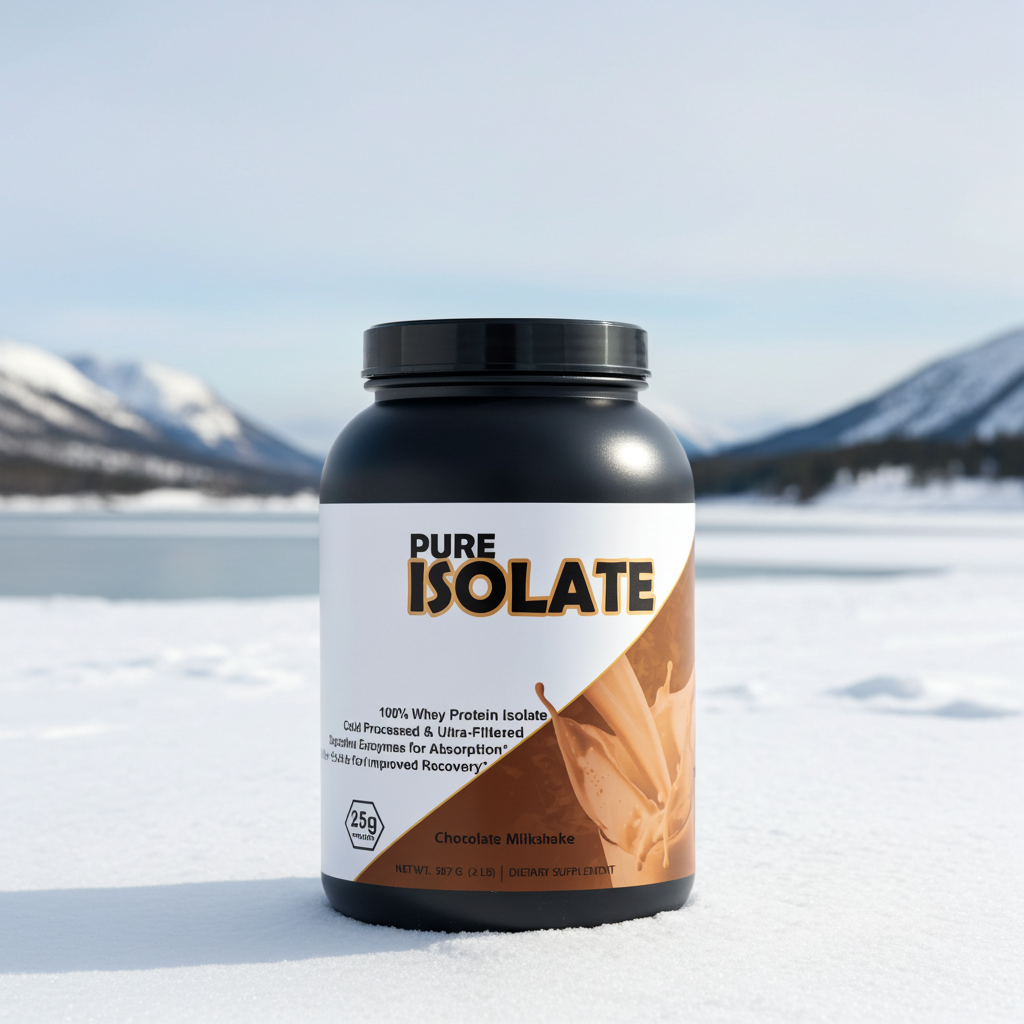 Premium Whey Protein Isolat – Hochreines Eiweißpulver für Muskelaufbau und Regeneration