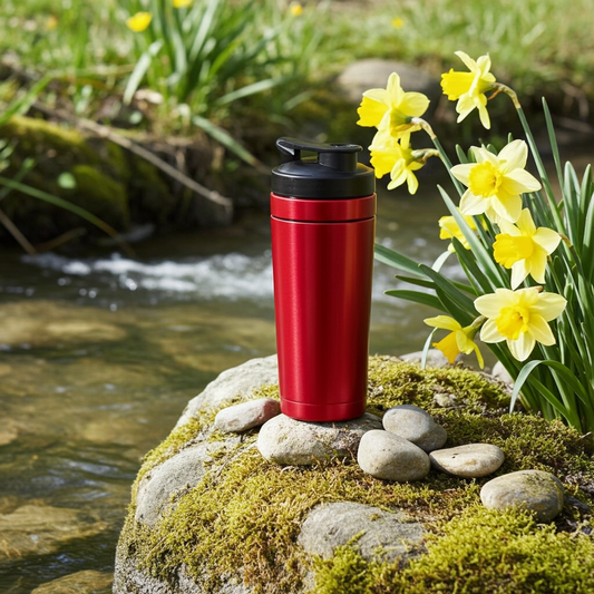 Protein Shaker 750ml Matte Premium – Auslaufsichere Sportflasche BPA-frei für Gym & Workout, Shaker Flasche für Proteinshakes, Pre-Workout & Supplements, Trinkflasche Sport Herren Damen