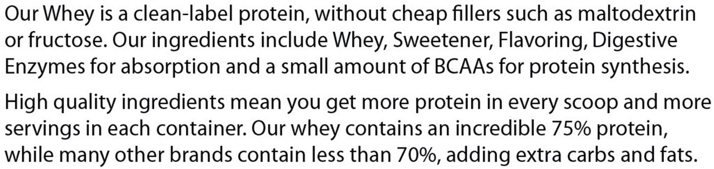 Absolute Whey Protein Vanille – Hochwertiges Eiweißpulver für Muskelaufbau und Regeneration
