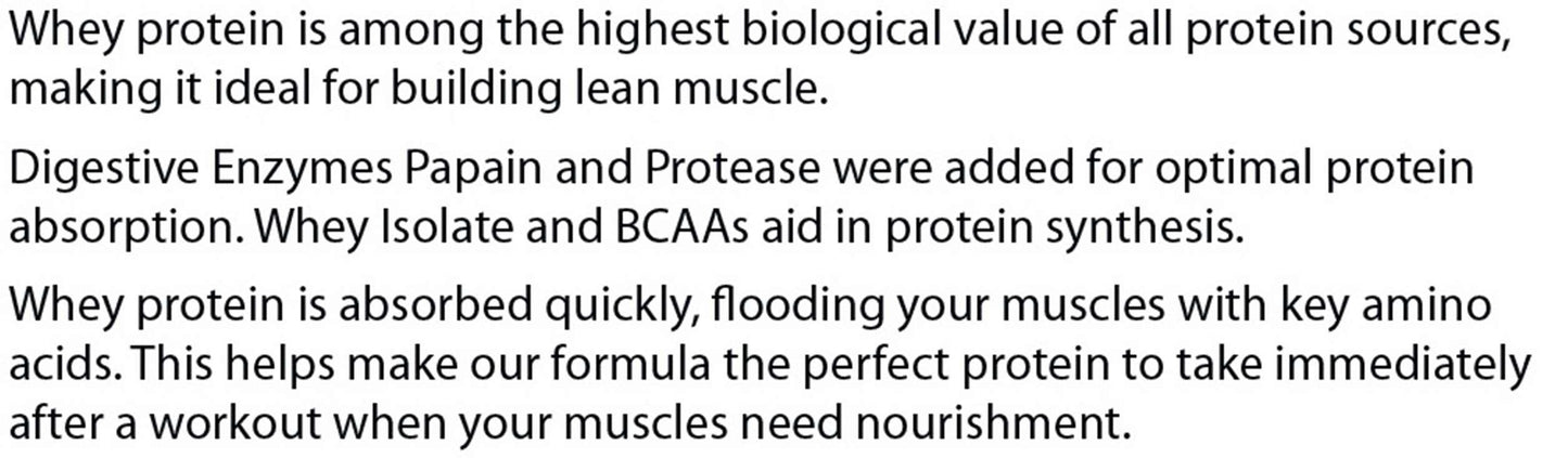 Absolute Whey Protein Vanille – Hochwertiges Eiweißpulver für Muskelaufbau und Regeneration