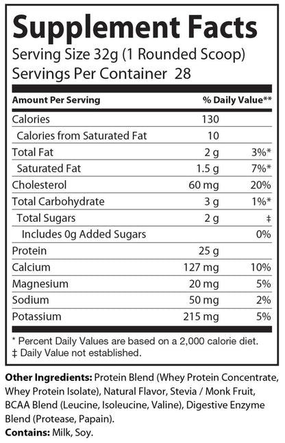 Absolute Whey Protein Vanille – Hochwertiges Eiweißpulver für Muskelaufbau und Regeneration
