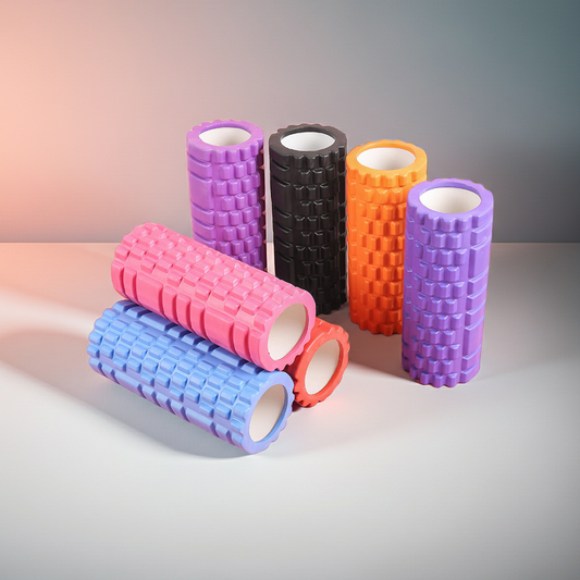 Yoga Foam Roller – Faszienrolle für Muskelmassage, Regeneration und Fitness Training