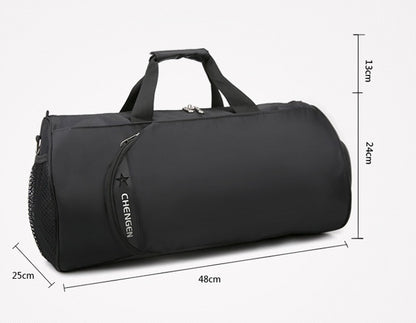 Sporttasche Herren Fitness wasserdicht – Gym Bag mit Schultergurt & Schuhfach für Fußball, Basketball, Schwimmen & Reisen, Reisetasche Sport Herren Damen groß, Trainingstasche